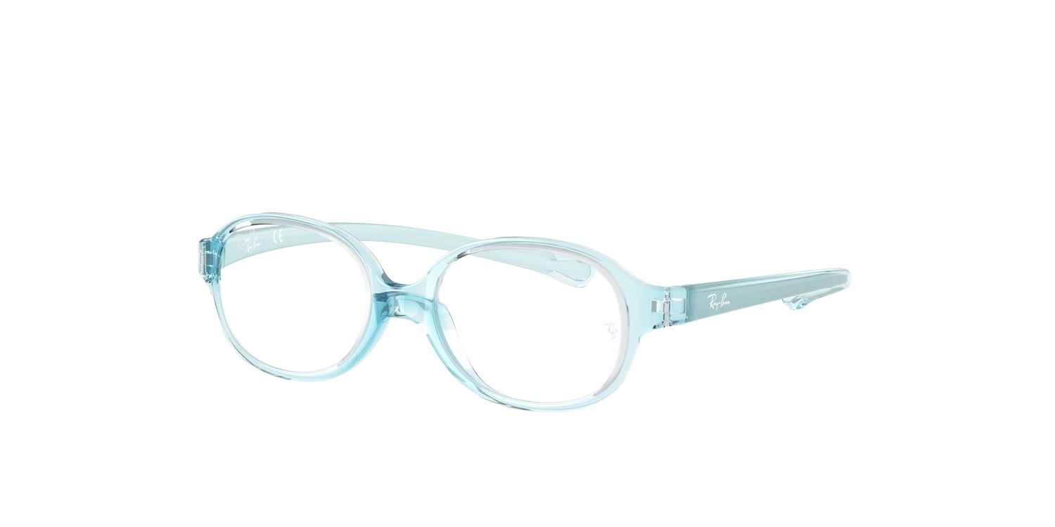 Armação de Óculos de Grau RY1587-3769-39 Ray Ban Jr Oval Azul Injetado