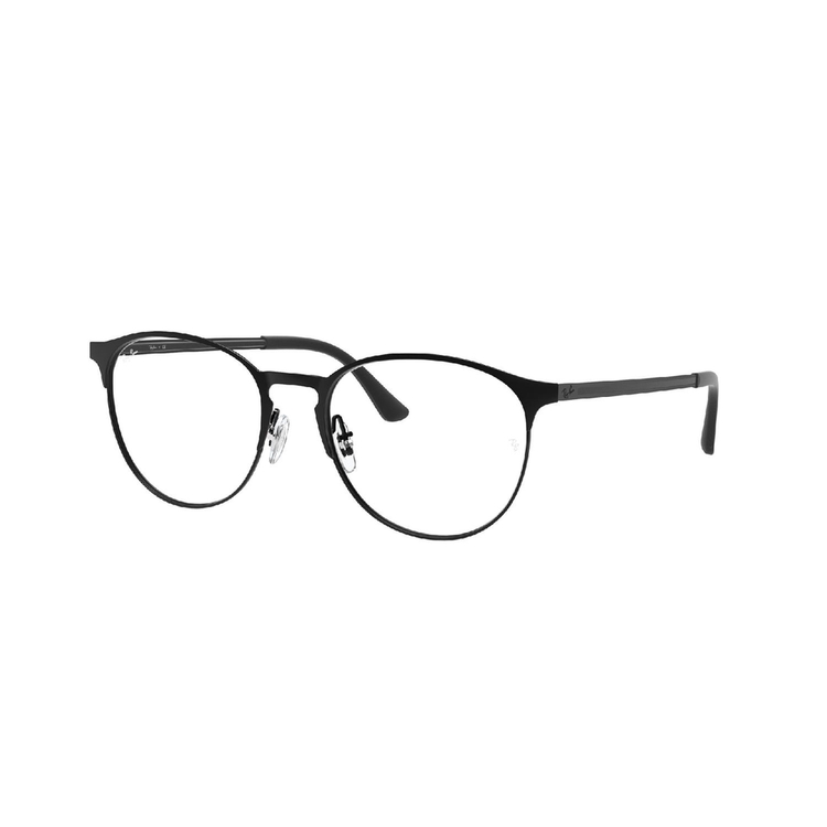 Armação de Óculos de Grau RX6375-2944-53 Ray Ban Phantos Preto Metal