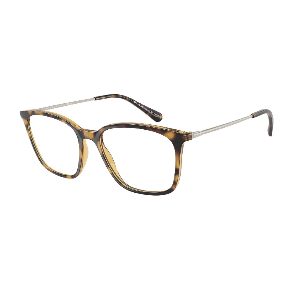 Armação de Óculos de Grau AX3120-8213-53 Armani Exchange Borboleta Tartaruga Injetado