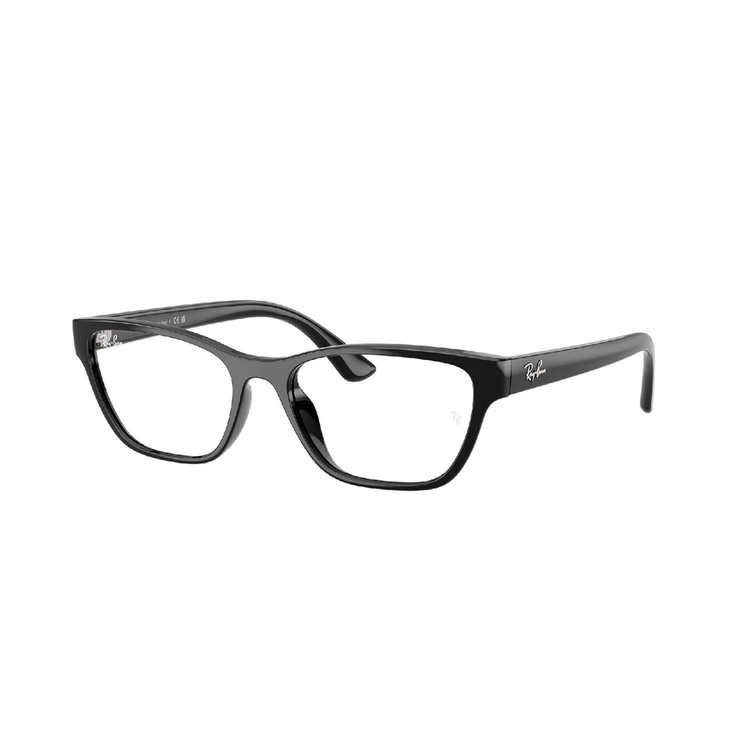 Armação de Óculos de Grau RX7252L-2000-54 Ray Ban Retangular Preto Injetado