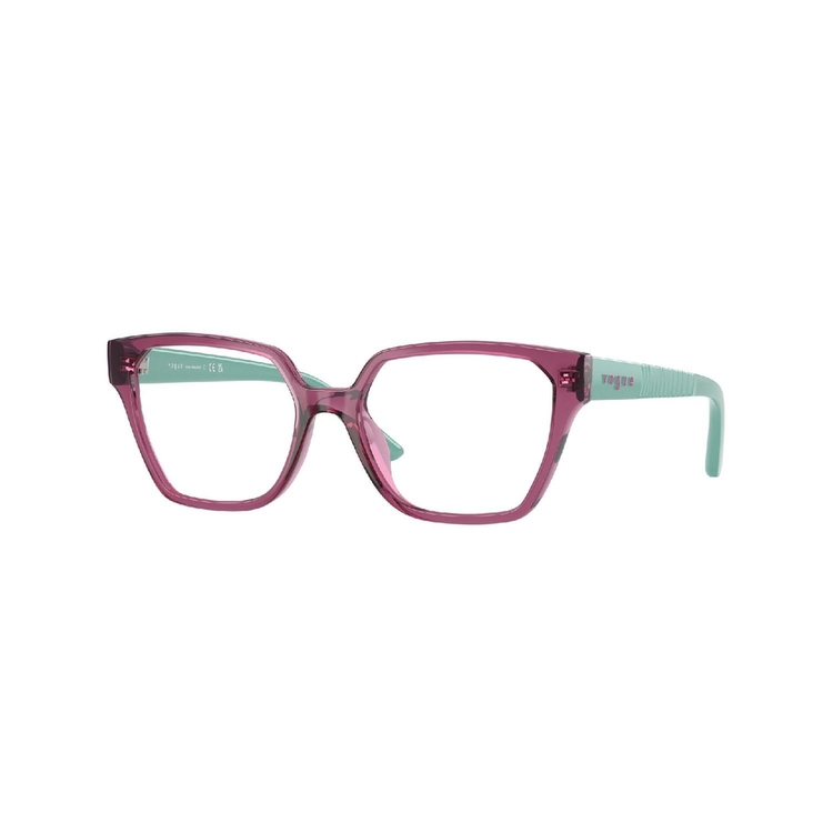 Armação de Óculos de Grau VY2037L-3227-48 Vogue Jr Irregular Violeta Náilon