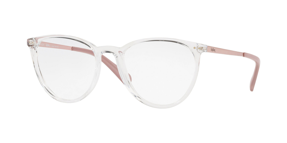 Armação de Óculos de Grau KP3142-I648-52 Kipling Redondo Transparente Injetado