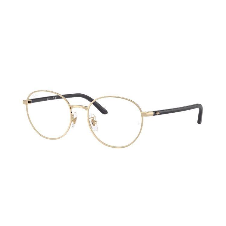 Armação de Óculos de Grau RX6538D-2993-53 Ray Ban Phantos Ouro Metal