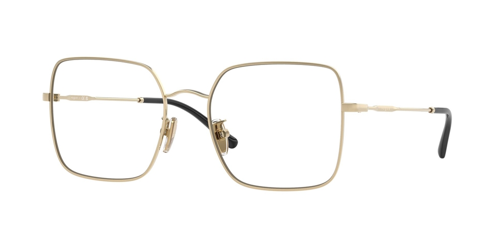 Armação de Óculos de Grau VO4328D-848-54 Vogue Quadrado Ouro Metal