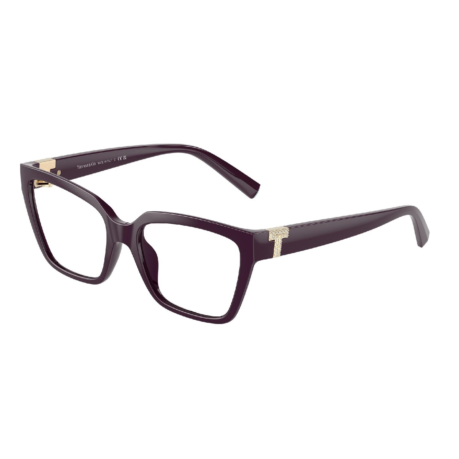 Armação de Óculos de Grau TF2257BU-8427-54 Tiffany & Co Quadrado Preto Injetado