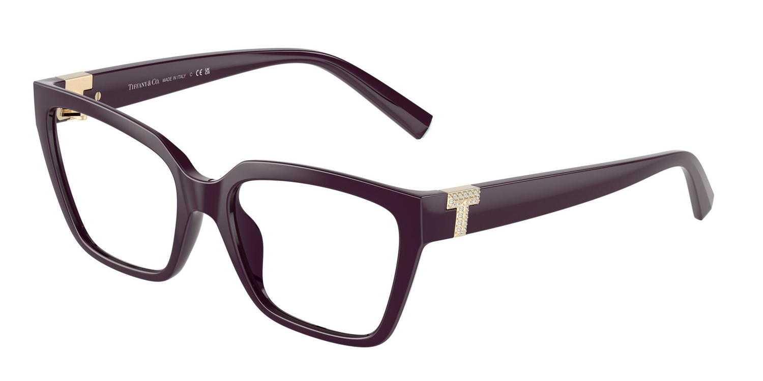 Armação de Óculos de Grau TF2257BU-8427-54 Tiffany & Co Quadrado Preto Injetado