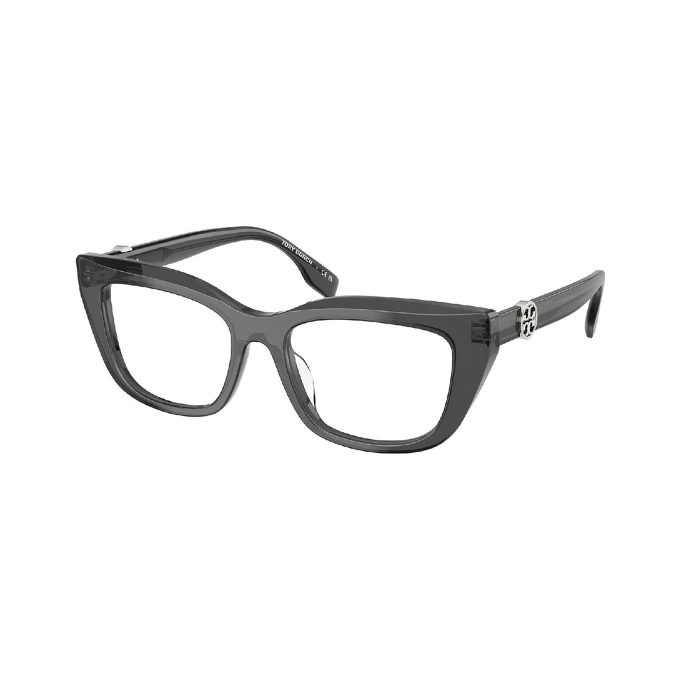 Armação de Óculos de Grau TY2158U-2019-51 Tory Burch Gatinho Cinza Acetato