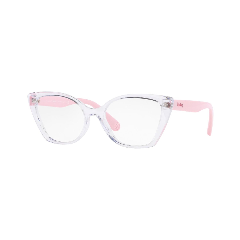 Armação de Óculos de Grau KP3149-K489-50 KIDS Kipling Kids Borboleta Transparente Injetado
