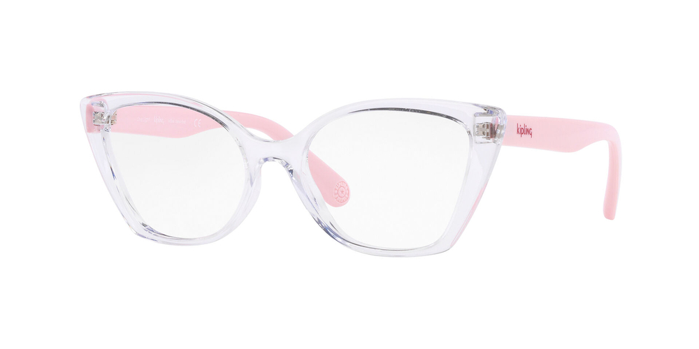 Armação de Óculos de Grau KP3149-K489-50 KIDS Kipling Kids Borboleta Transparente Injetado