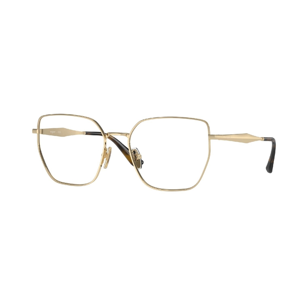 Armação de Óculos de Grau VO4283-848-53 Vogue Irregular Ouro Metal
