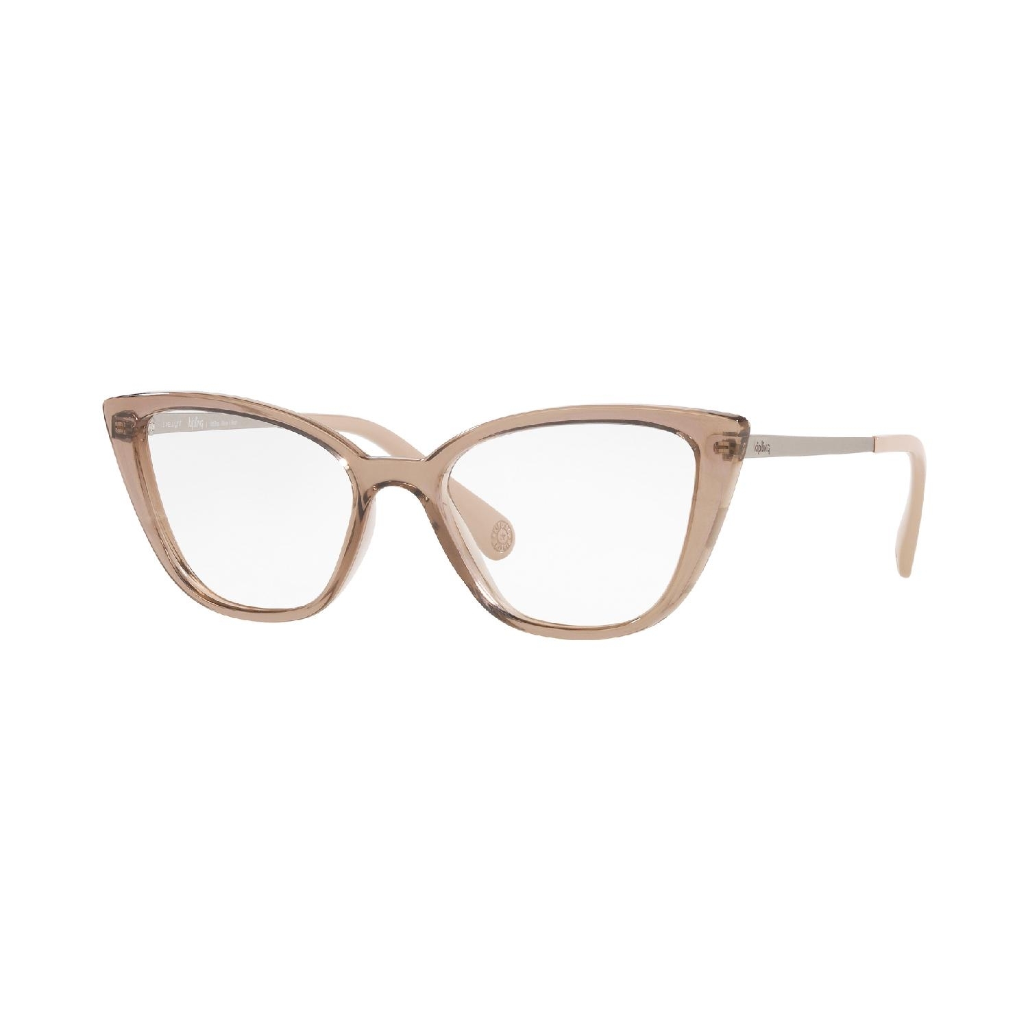 Armação de Óculos de Grau KP3140-H851-51 Kipling Gatinho Marrom Injetado