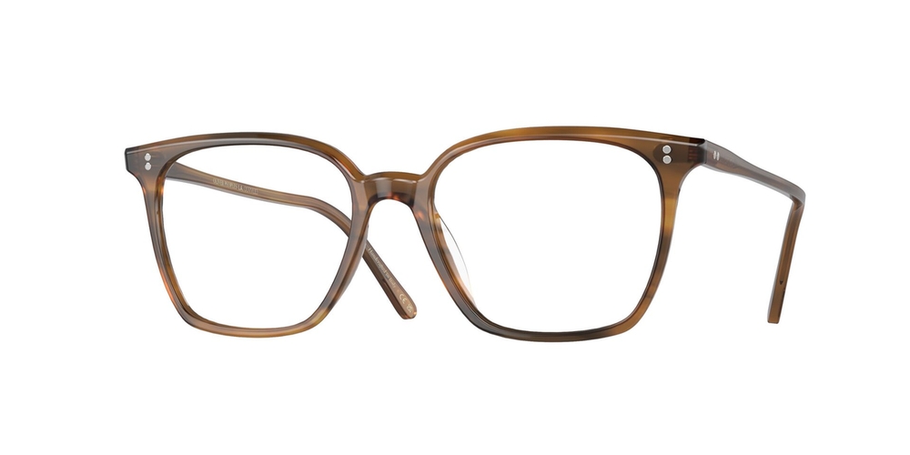 Armação de Óculos de Grau OV5488U-1011-52 Oliver Peoples Quadrado Marrom Acetato