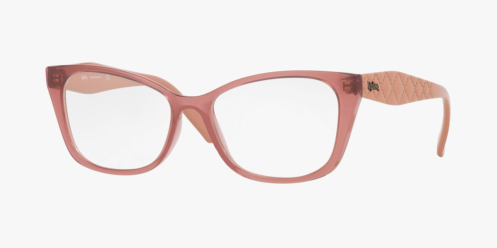 Armação de Óculos de Grau KP3177-M708-54 Kipling Borboleta Rosa Injetado