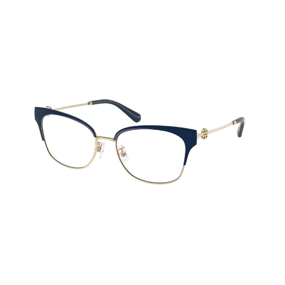 Armação de Óculos de Grau TY1089-3349-54 Tory Burch Gatinho Ouro Metal