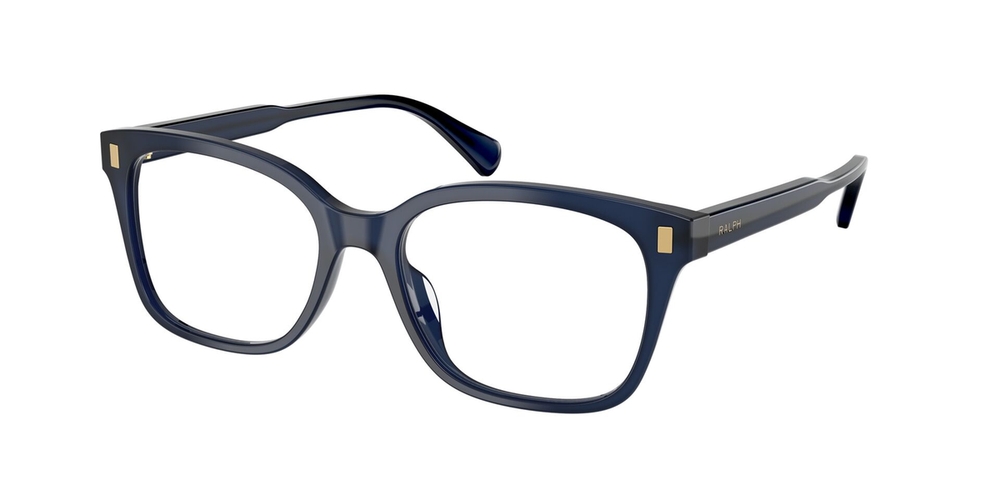 Armação de Óculos de Grau RA7174U-6059-55 Ralph Retangular Azul Acetato