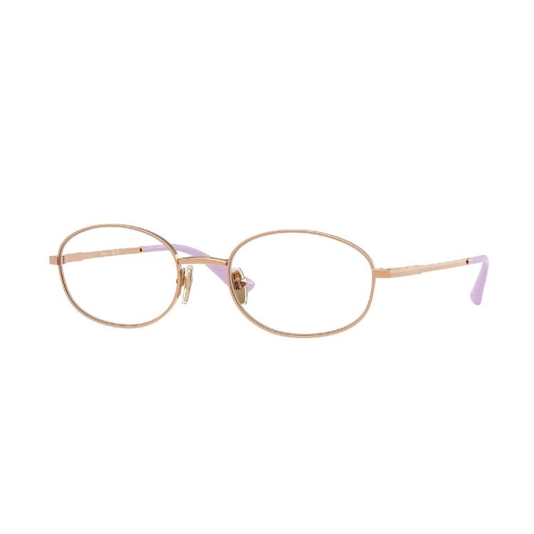 Armação de Óculos de Grau VO4326-5152-54 Vogue Oval Ouro Metal