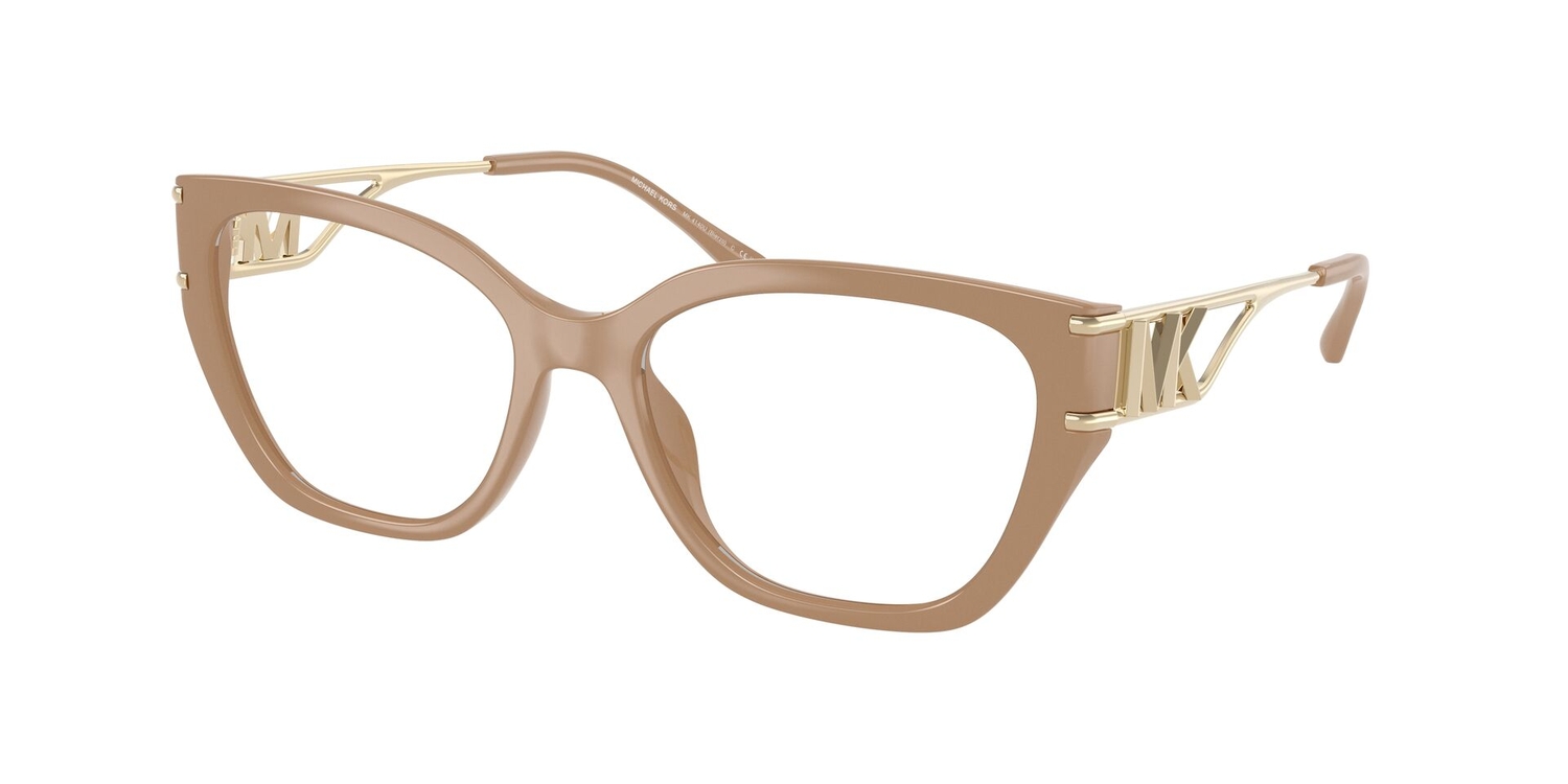 Armação de Óculos de Grau MK4140U-3555-54 Michael Kors Quadrado Marrom Injetado