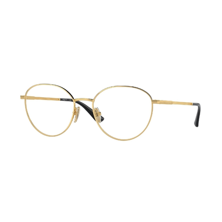 Armação de Óculos de Grau VO4306-280-53 Vogue Redondo Ouro Metal