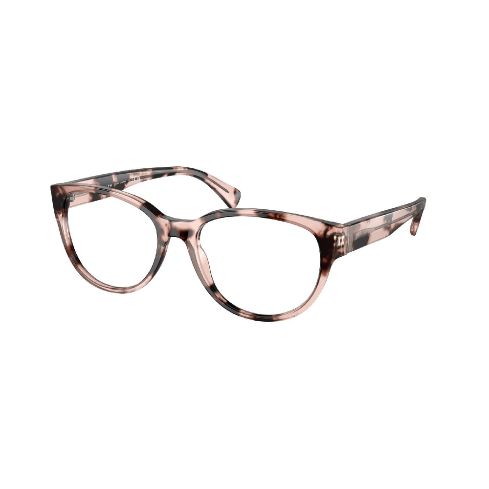 Armação de Óculos de Grau RA7151-6058-54 Ralph Oval Rosa Acetato