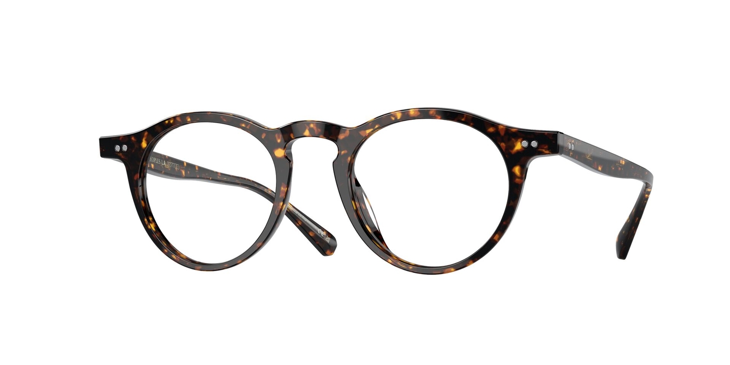 Armação de Óculos de Grau OV5504U-1741-45 Oliver Peoples Redondo Tartaruga Acetato