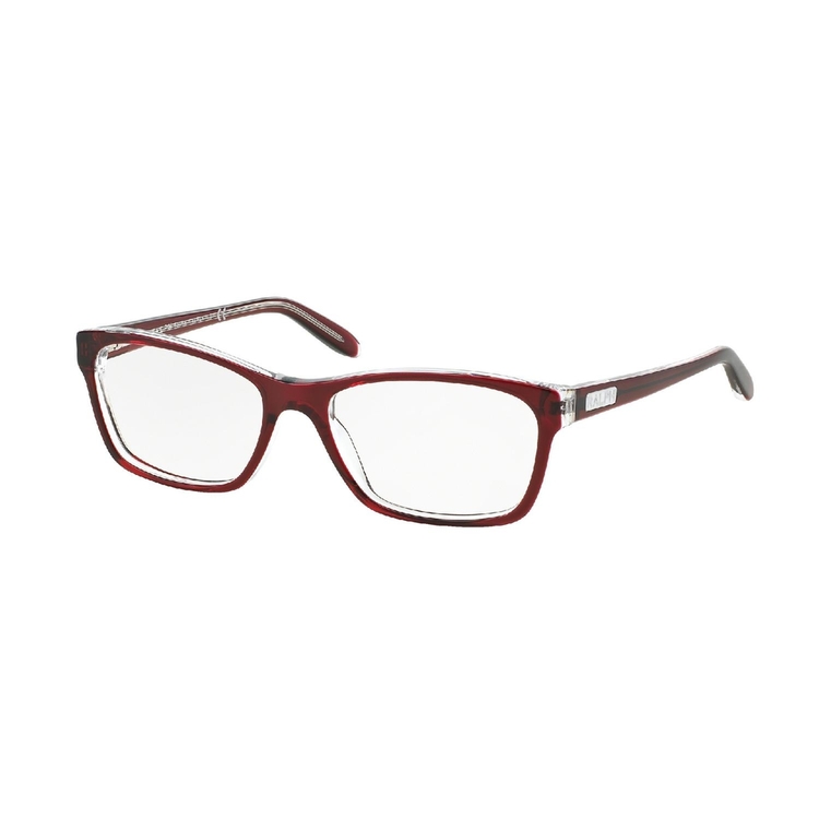 Armação de Óculos de Grau RA7039-1081-53 Ralph Quadrado Vermelho Acetato