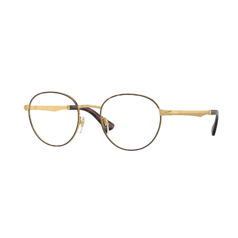 Armação de Óculos de Grau PO2460V-1075-50 Persol Phantos Ouro Metal