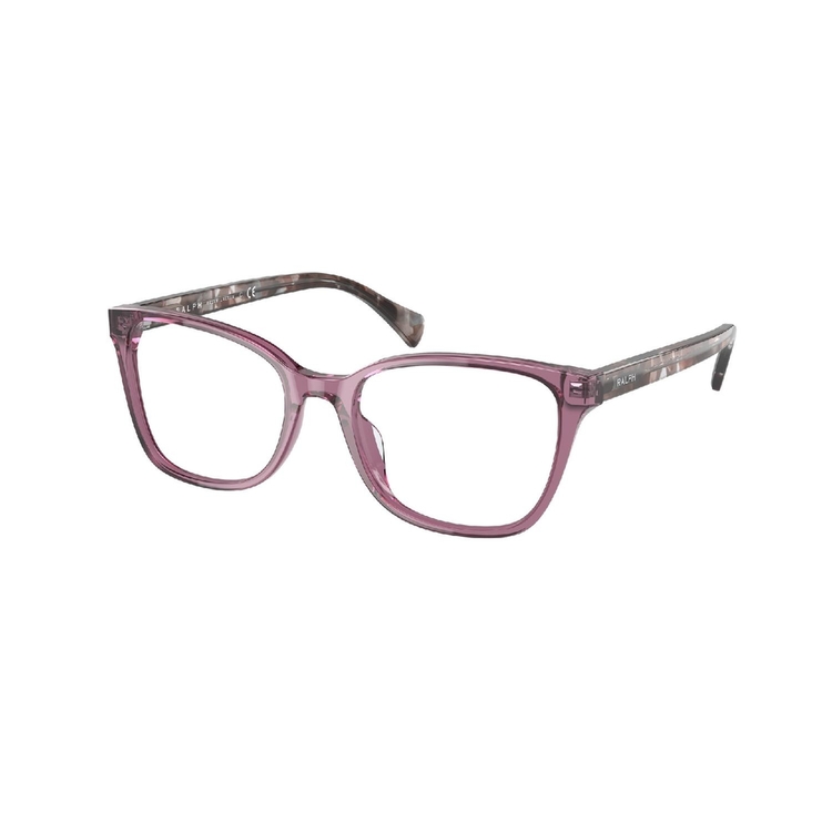 Armação de Óculos de Grau RA7137U-6008-53 Ralph Retangular Com Cantos Arredondados Violeta Acetato
