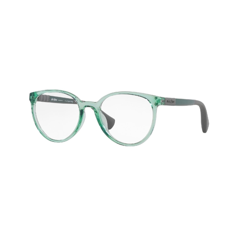 Armação de Óculos de Grau MF4015-L895-48 Miraflex Phantos Verde Injetado