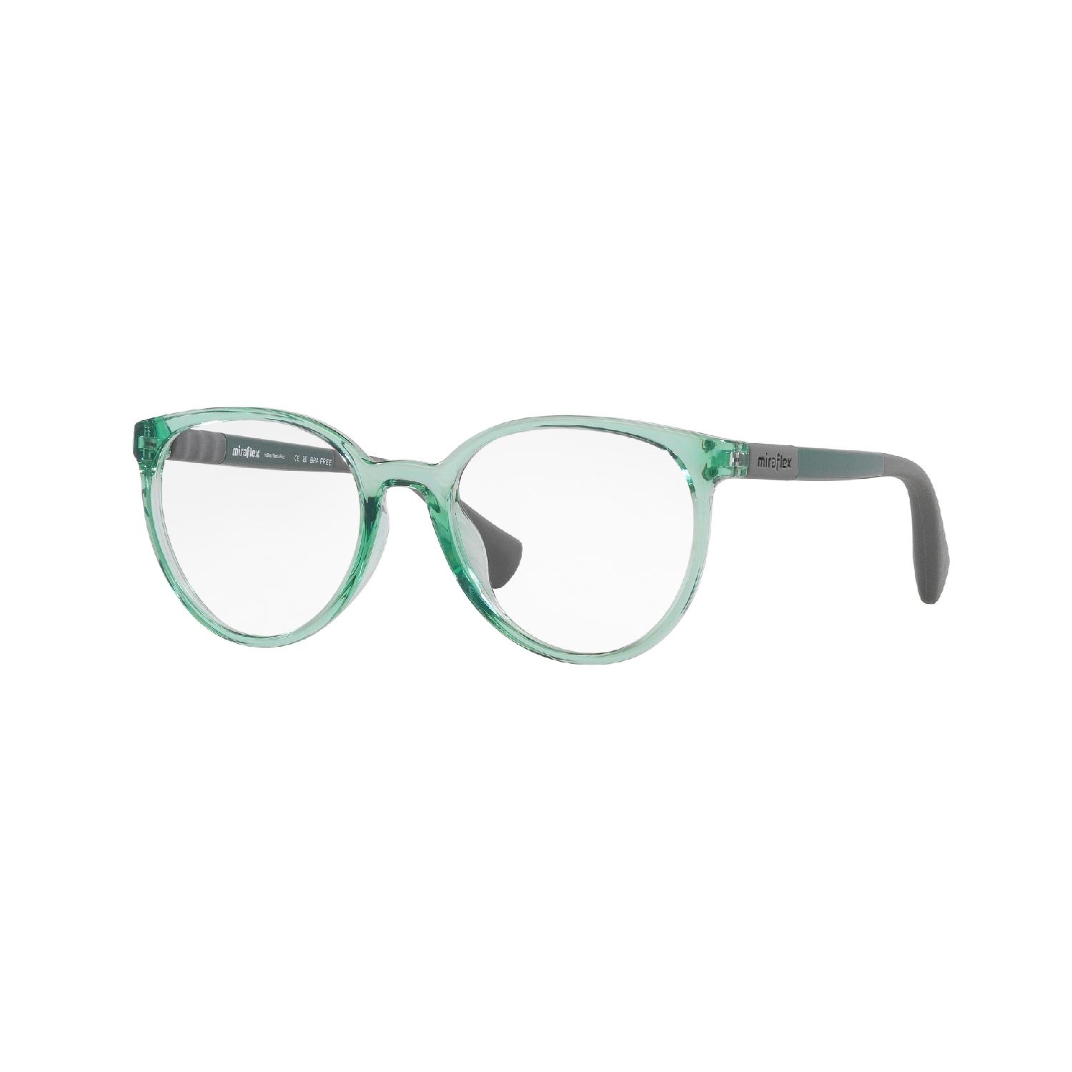 Armação de Óculos de Grau MF4015-L895-48 Miraflex Phantos Verde Injetado