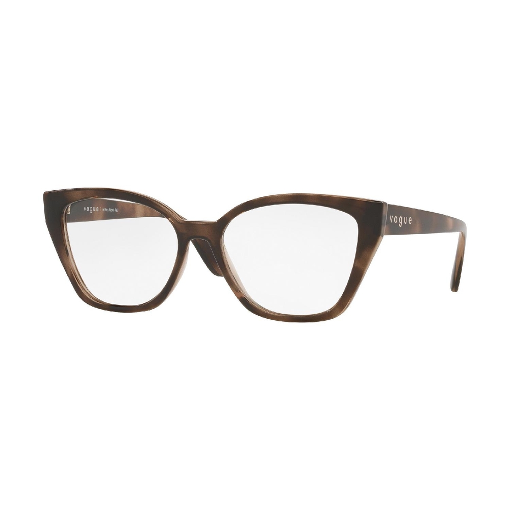 Armação de Óculos de Grau VO5416L-2980-55 Vogue Borboleta Tartaruga Injetado