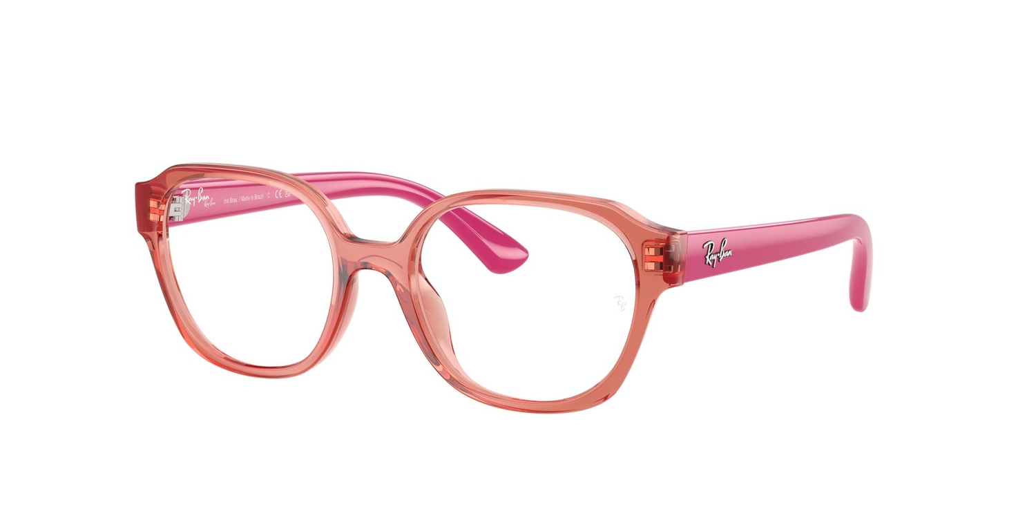 Armação de Óculos de Grau RY1639L-3994-48 Ray Ban Jr Irregular Vermelho Injetado