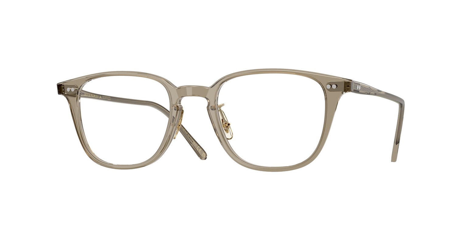 Armação de Óculos de Grau OV5578-1745-49 Oliver Peoples Retangular Com Cantos Arredondados Verde Acetato