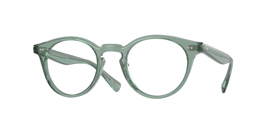 Armação de Óculos de Grau OV5459U-1547-48 Oliver Peoples Phantos Verde Acetato