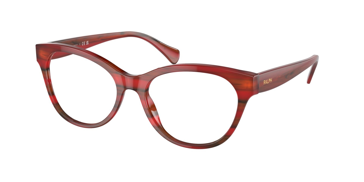 Armação de Óculos de Grau RA7141-5989-54 Ralph Gatinho Vermelho Acetato