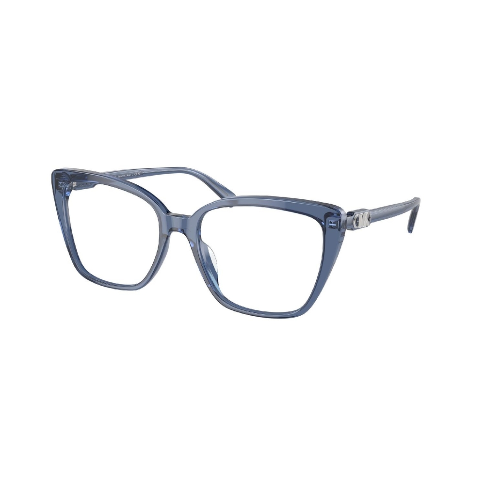 Armação de Óculos de Grau MK4110U-3956-55 Michael Kors Quadrado Azul Acetato