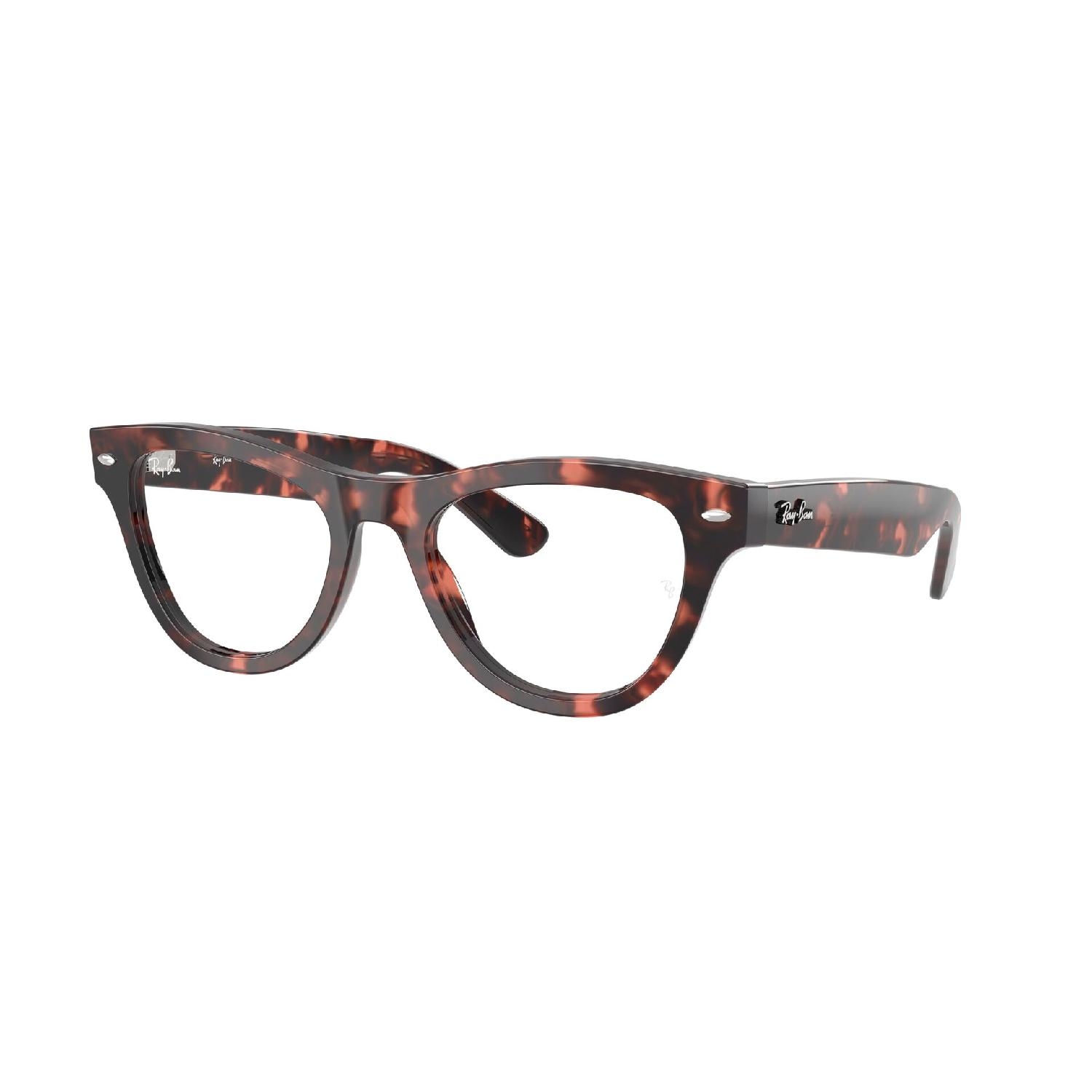 Armação de Óculos de Grau RX5510-8118-52 Ray Ban Gatinho Tartaruga Acetato