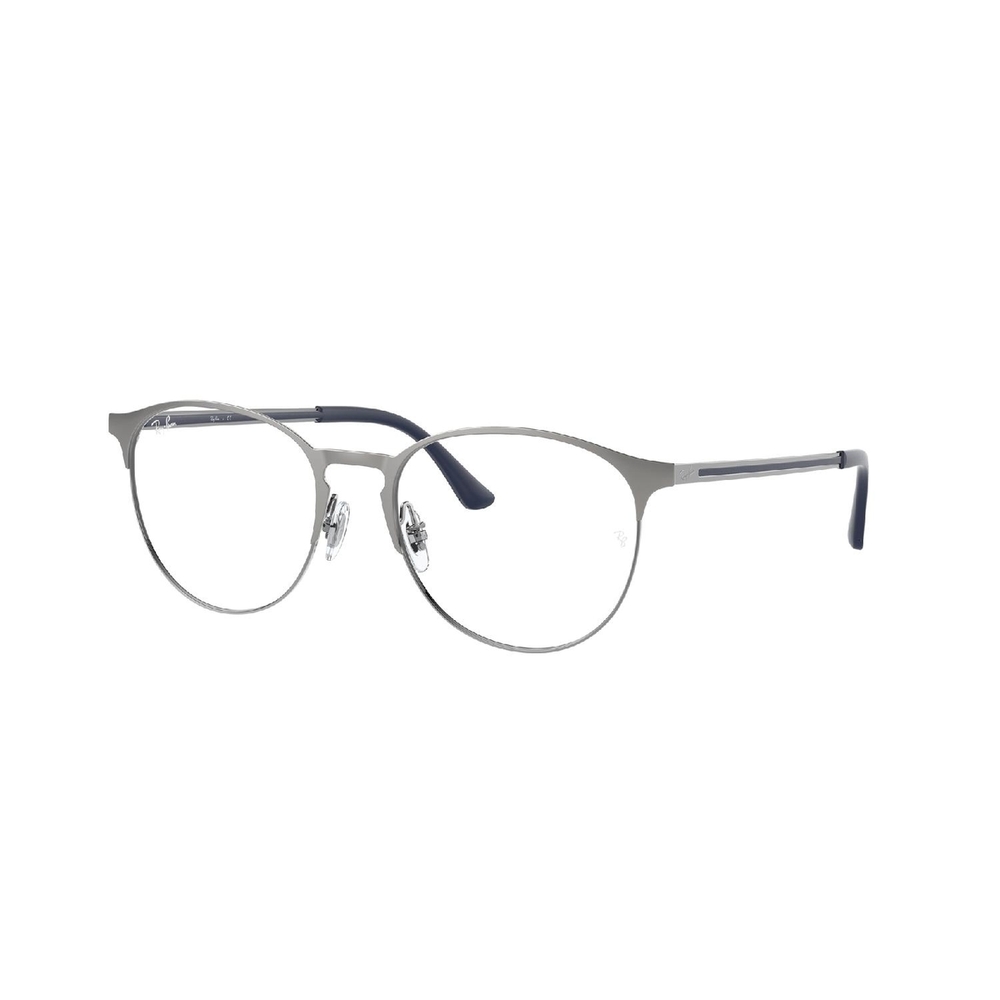 Armação de Óculos de Grau RX6375-3135-53 Ray Ban Phantos Cinza Metal