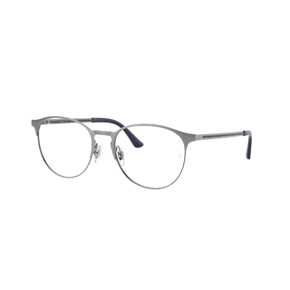 Armação de Óculos de Grau RX6375-3135-53 Ray Ban Phantos Cinza Metal