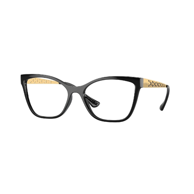Armação de Óculos de Grau VO5507L-W44-54 Vogue Borboleta Preto Injetado