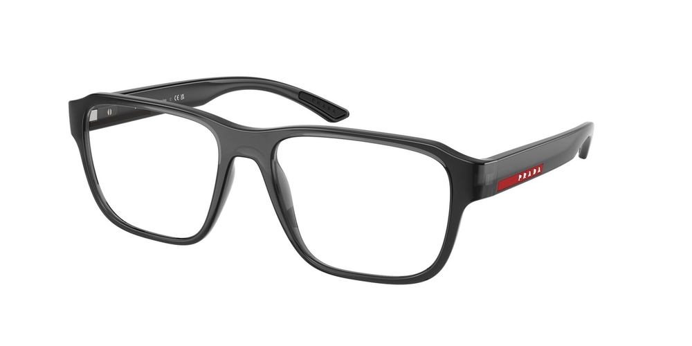 Armação de Óculos de Grau PS05RV-CZH1O1-54 Prada Linea Rossa Irregular Azul Injetado
