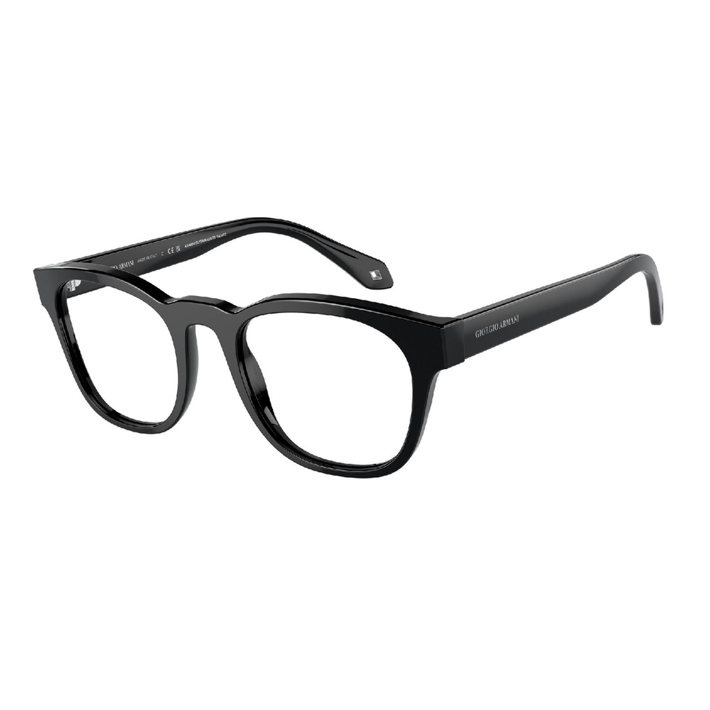 Armação de Óculos de Grau AR7242-5875-51 Giorgio Armani Quadrado Preto Acetato